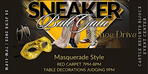 Imagem principal do evento Waco High Class of 1995 Presents: 1st Annual Sneaker Ball and Shoe Drive