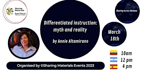 "Differentiated instruction: myth and reality"  by Annie Altamirano primary image