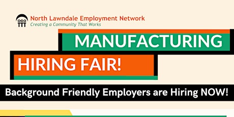 Build Your Career: Manufacturing Hiring Fair at NLEN!