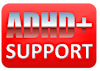 Logotipo da organização ADHD+ Support