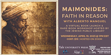 Maimonides: Faith in Reason with Alberto Manguel