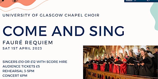 Come and Sing: Fauré Requiem
