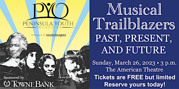 PYO Concert/Musical Trailblazers: Past, Present, and Future
