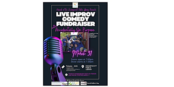 Comedy Night at the Swampscott Library