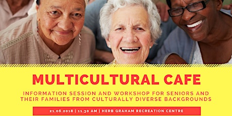 Multicultural  Cafe - Information session and workshop primary image