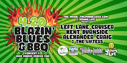 4.20 Blazin' Blues & BBQ: Concert & High Minded Vendor Fair