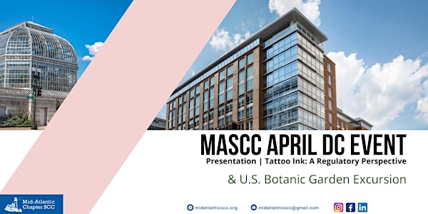 Mid-Atlantic SCC April DC Event and United States Botanic Garden Visit