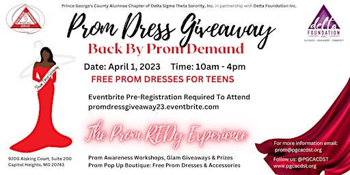Prom Dress Giveaway 2023