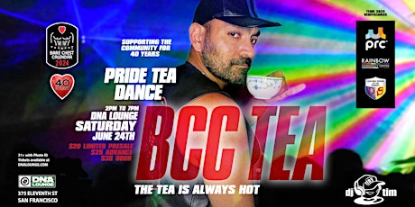 BCC TEA: Pride Tea Dance 2023 primary image