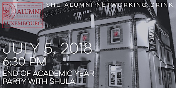 SHU Alumni Networking Drink: End of Academic Year Party with SHULA!