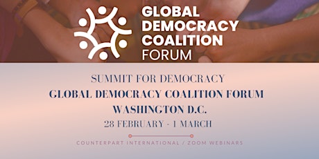 Global Democracy Coalition Forum primary image