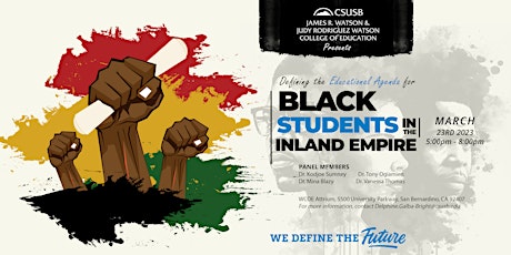 Defining the Educational Agenda for Black Students in the Inland Empire