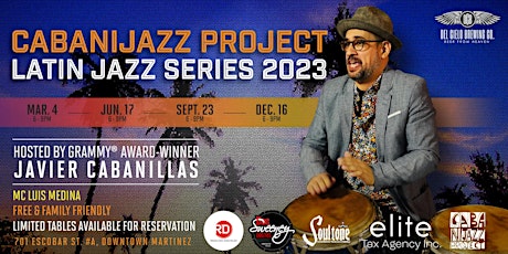 Cabanijazz Project ~ Second Annual Jazz Series (Free Family Event)