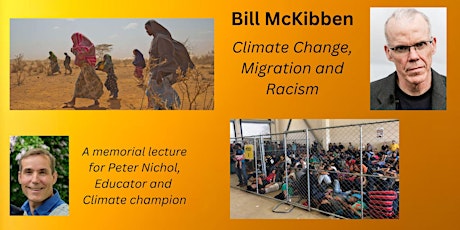 Bill McKibben Speaks on Climate Change, Migration, Racism: Zoom