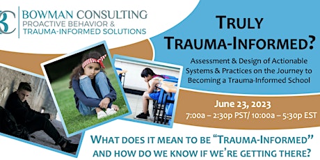 Truly Trauma-Informed? Assessment & Design of Actionable Systems/Practices