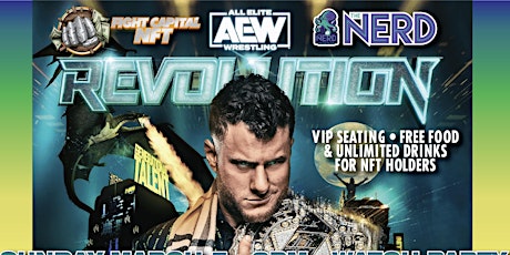AEW Revolution Watch Party at The Nerd