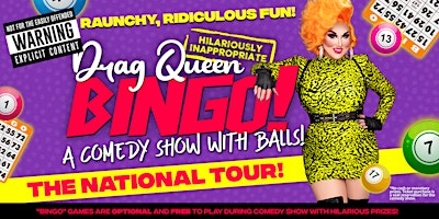 Primaire afbeelding van Drag Bingo @ Lake Worth Playhouse (21+) • 05/12/2024