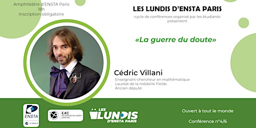 Conférence n°4/6 : Cédric Villani