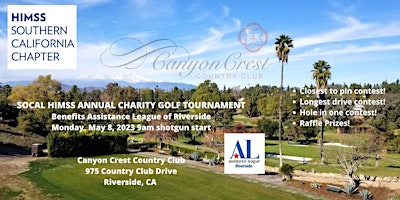 SoCal HIMSS Annual Charity Golf Tournament