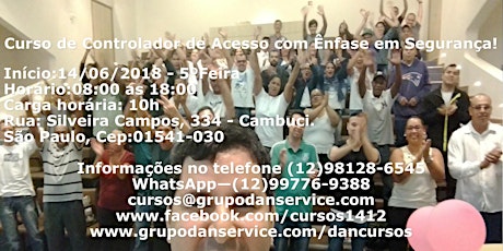 Imagem principal do evento Curso de Controlador de Acesso com Ênfase em Segurança 