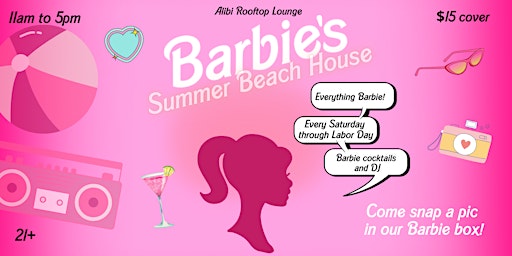 Imagen principal de Barbie's Summer Beach House Pool Party