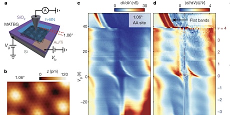 Image principale de Cascade of Electronic Transitions in Magic-Angle Twisted Bilayer Graphene