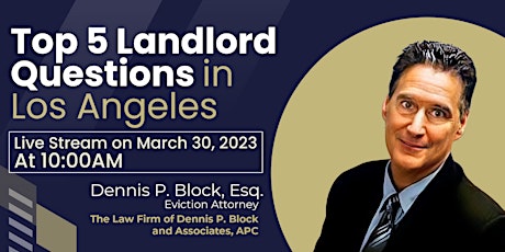 Top 5 Landlord Questions in Los Angeles