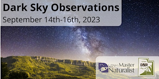 Utah Master Naturalist Dark Sky Observations - Antelope Island State Park primary image