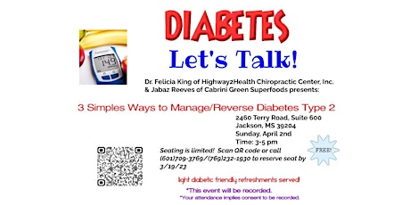 Diabetes: 3 Simple Ways To Manage/Reverse Diabetes Type 2