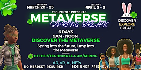 Spring Break in the Metaverse | Discovery Camp