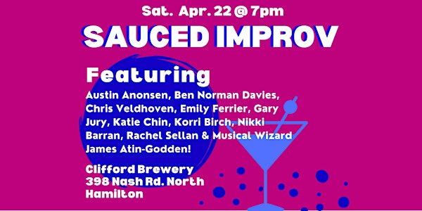 Sauced Improv at Clifford Brewing Co.