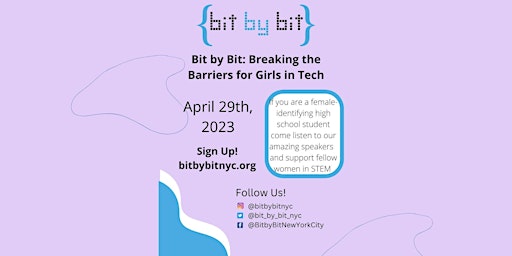 Bit By Bit NYC: Breaking the Barriers for Girls In Tech