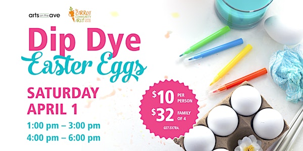 Dip Dye Easter Egg Workshop
