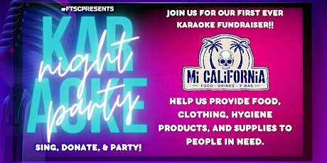 Feed the Streets Cali Presents Karaoke Night Party