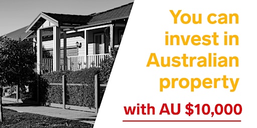You can invest in Australian property from just AU$10,000