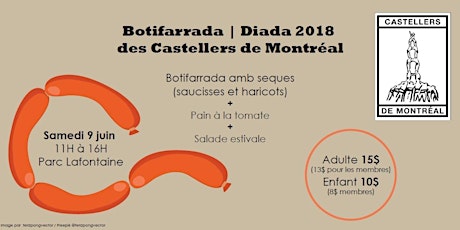 Diada 2018 des Castellers de Montréal primary image