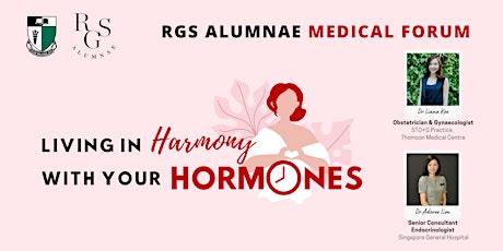 Imagem principal de RGS Alumnae Medical Forum - Living in Harmony with your Hormones