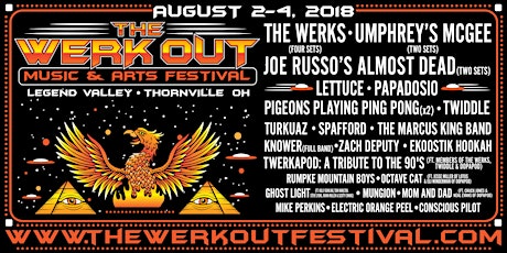The Werk Out Music and Arts Festival 2018 primary image