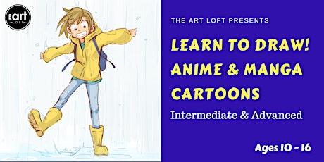 Learn to Draw Anime & Manga Cartoons! - Intermediate & Advanced primary image