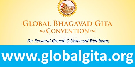 2018 Global Bhagavad Gita Convention in Washington DC Metro Area primary image