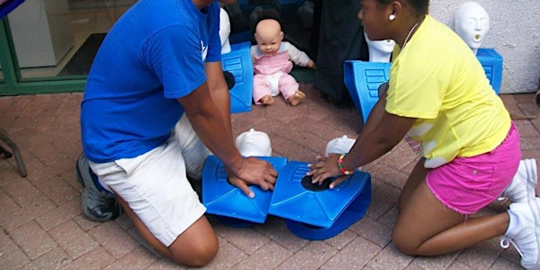 Community CPR/AED + Basic First Aid (Blended Learning)