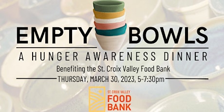St. Croix Valley Food Bank Empty Bowls Volunteer Sign-up