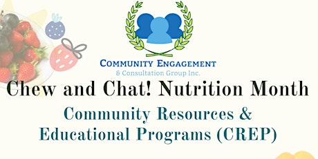 Nutrition Month: Community Resources and Educational Programs (CREP)