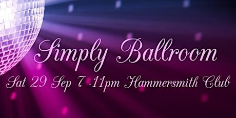 Simply Ballroom September Ball 2018 primary image