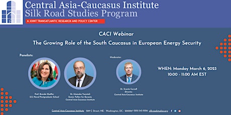 Image principale de Webinar: The Growing Role of the S. Caucasus in European Energy Security