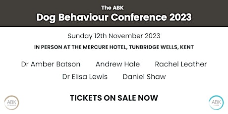 The ABK Dog Behaviour Conference