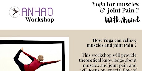 Yoga Workshop For Muscles and Joints pain primary image
