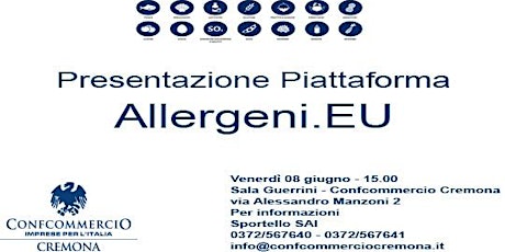 Immagine principale di Presentazione Piattaforma Allergeni.EU 