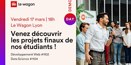 Le Wagon Lyon Demo Day - Hiver 2023 - #1102 & #1104