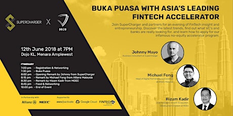 Buka Puasa with SuperCharger FinTech Accelerator primary image
